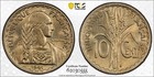 Indochina 10 Cents 1941 S (San Francisco Mint) PCGS MS 65