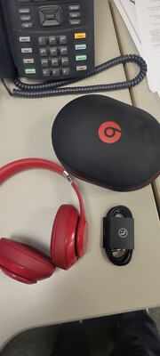 Beats by Dr. Dre Yao Beats Studio Headband Headphones - Red