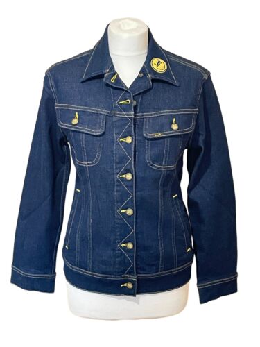 LEE Women’s Blue Denim Workday Smiley Jacket Size: S - Picture 3 of 14