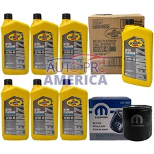 SRT Pennzoil Oil Change Kit 7Qts 0W-40 & OEM Mopar Oil Filter MO-899 4884899AC