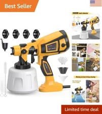 Effortless Cleaning 1000W Handheld Paint Sprayer - 3 Spray Modes Included