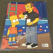 Kevin Dillon Signed With Beckett Authentication 8x10 Simpsons