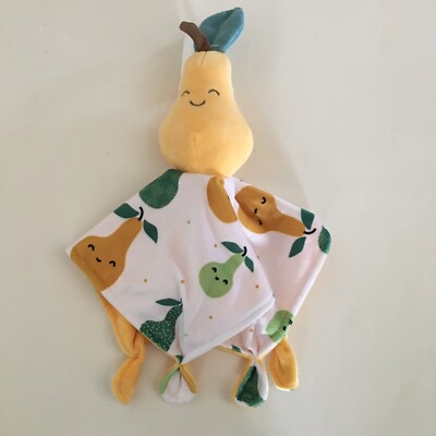 NEW Lovey Plush Smiling Pear Fruit Soothie Soft Baby Toy Baby Gift | Mary Meyer