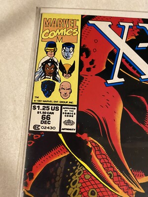 X-Men Classic #66 Wolverine Storm Cyclops Brood Mike Mignola Cover