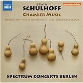 SCHULHOFF / BROVTSYN / SOKOLOV - SCHULHOFF: CHAMBER MUSIC / NEW Audio CD