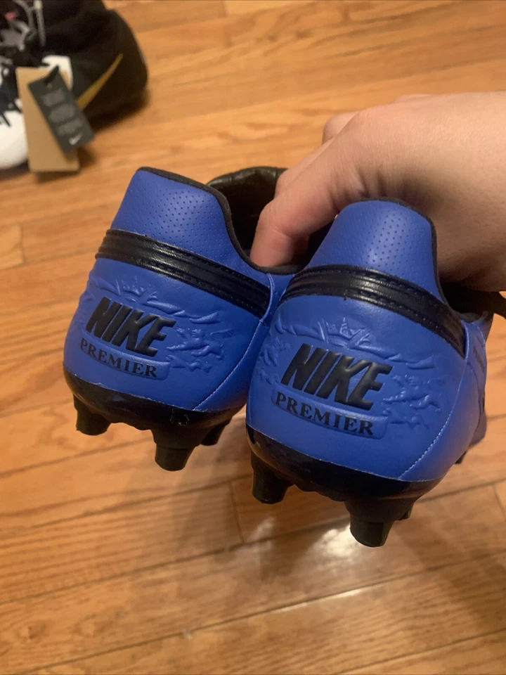 Nike Premier 3 FG Hyper Royal Black AT5889-404 Men's Size 7.5 Women's Size 9 - Image 4 of 4