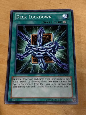 Yugioh Deck Lockdown Ap03-en023 Near Mint | eBay Yugioh Deck Lockdown Ap03-en023 Near Mint | eBay