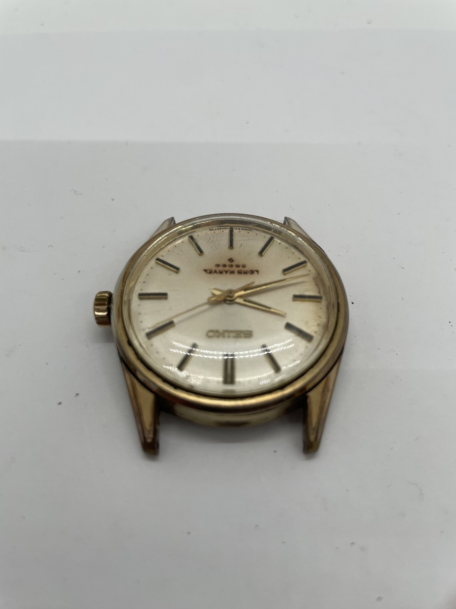 Vintage SEIKO Lord Marvel 36000 Hand-Winding Silver Dial