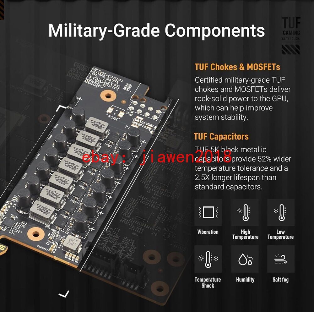 ASUS TUF GAMING RX 9070 XT 16GB OC(未開封品） ASUS TUF GAMING Radeon RX 9070 XT OC Unboxed in Ukraine