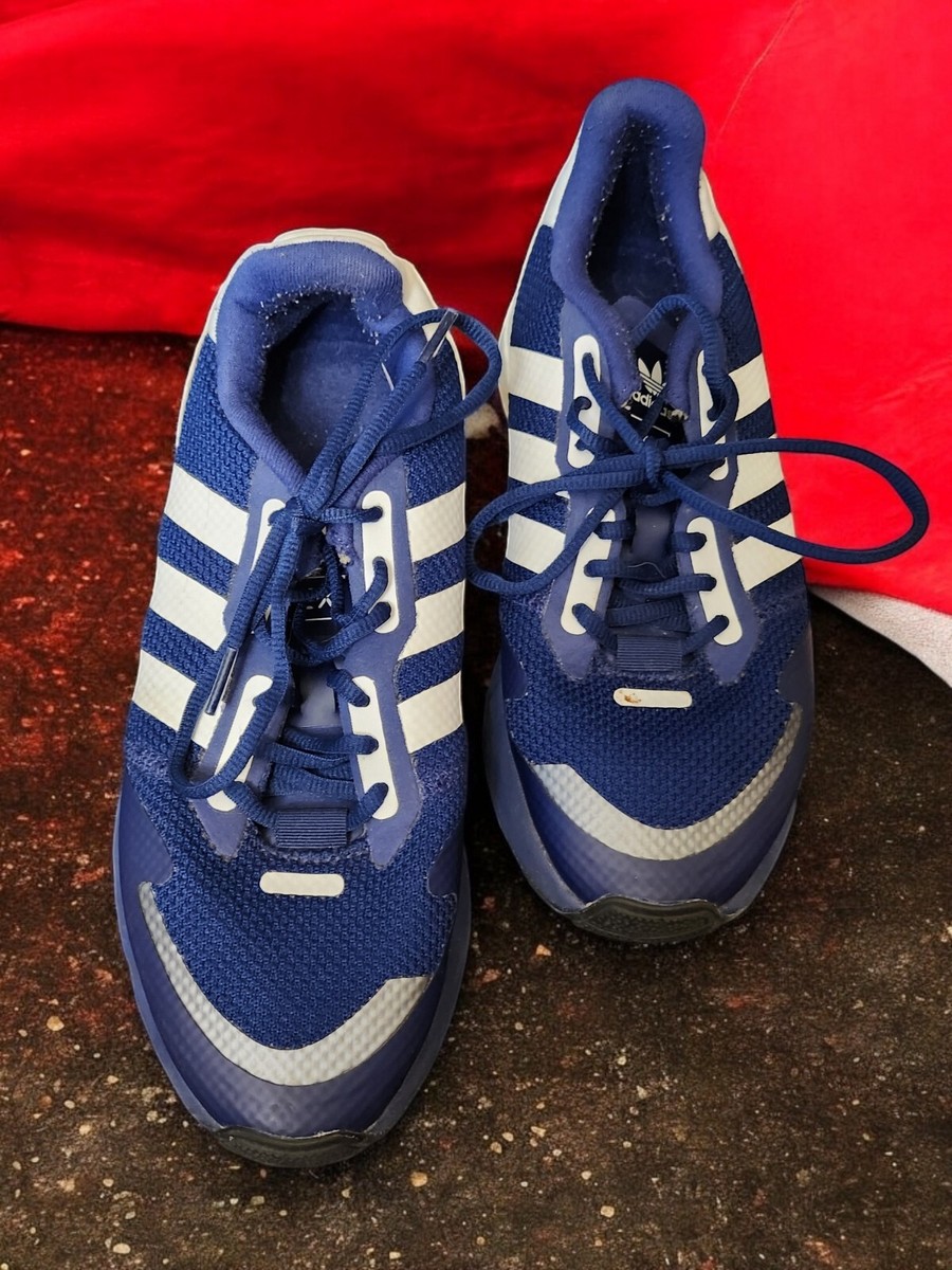 Adidas Originals Boost Size Men's Blue White Sneakers LHG029003 Comfort - Main Image