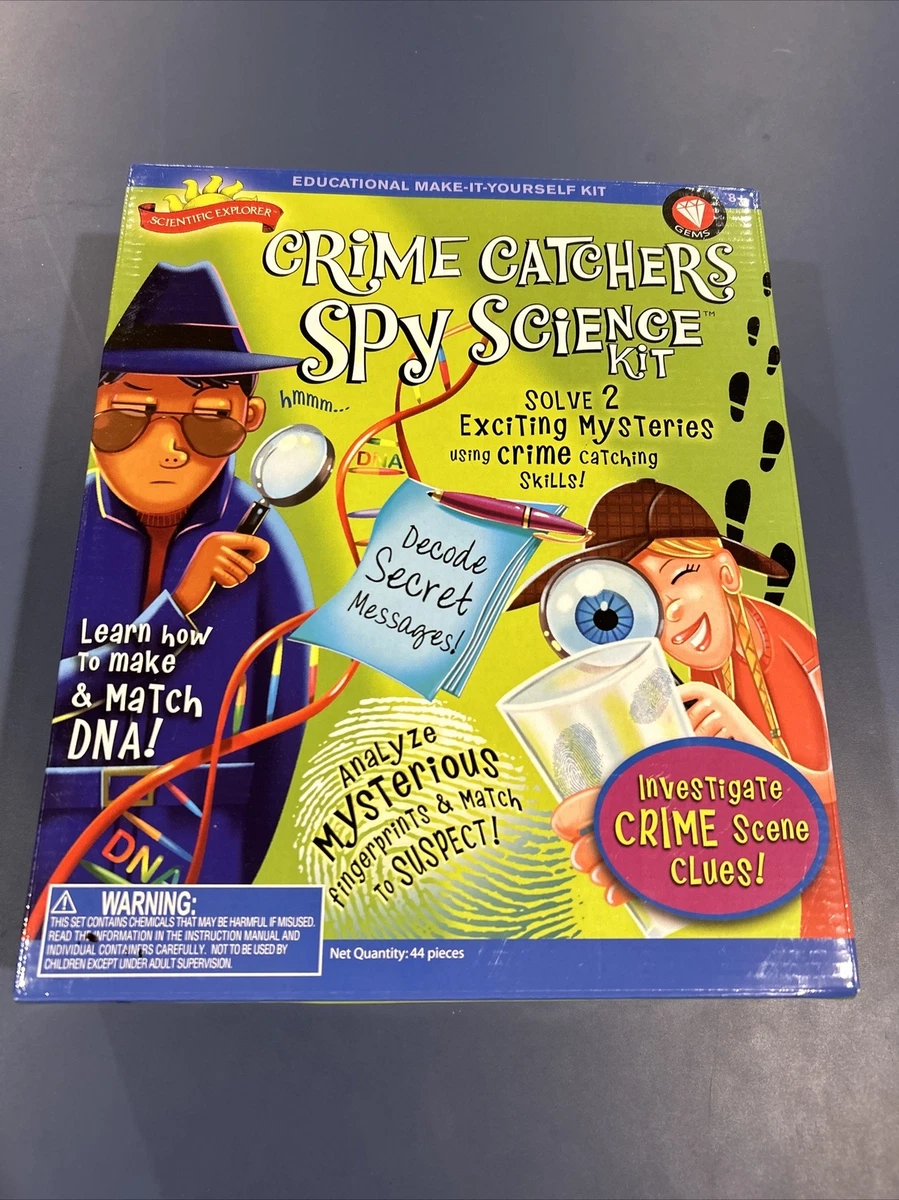 Scientific explorer crime catchers spy science kit 2025