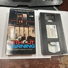 Without Warning - The James Brady Story (VHS, 1991) for sale