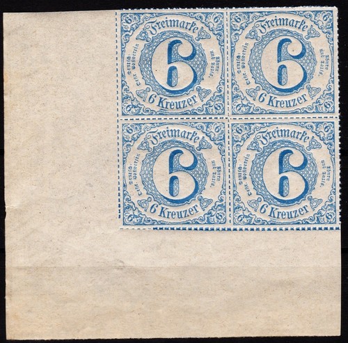 == Ad Thurn & Taxis Mi. 53 Sex Quattro / Untereckrand ==