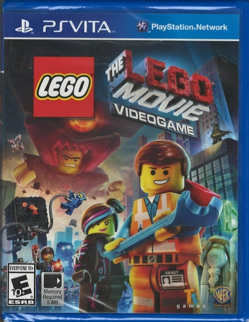 LEGO Movie Videogame PSV Brand New Factory Sealed US Version
