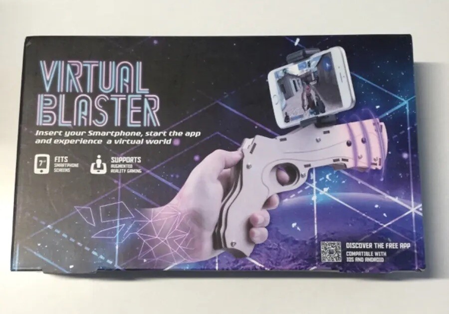 Virtual Blaster Smartphone VR Gun Arcade Game For Smartphone Gaming Gadget Fun