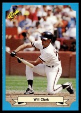 1988 Classic Blue #225 Will Clark San Francisco Giants MINT or Better