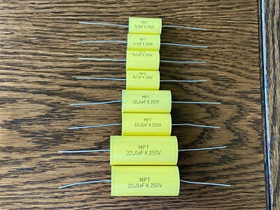 Recap Kit for Sansui SP-2500X Speaker Crossovers MPT Film Capacitors