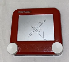 Etch A Sketch Mini Pocket Travel Toy (works)