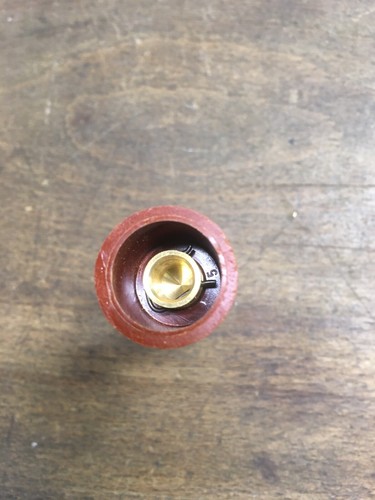 1 spina candela bachelite 1 K-Ohm auto d'epoca tutti i modelli SAE NUOVO - Foto 2 di 4