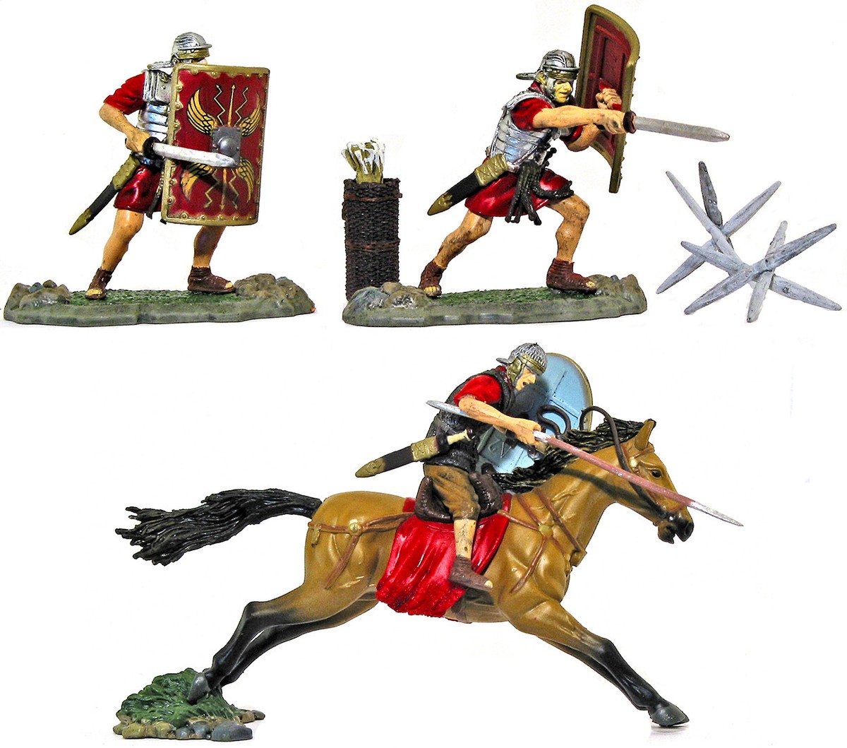 Forces of Valor Roman Attack Set #2 - 23204 54mm painted toy