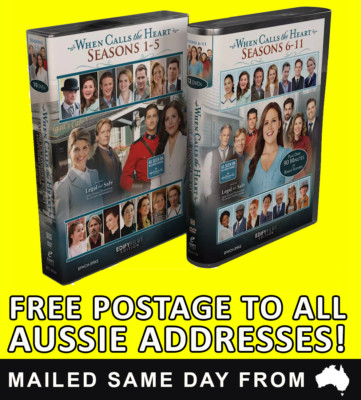 WHEN CALLS THE HEART Series Season 12 10 11 SEALED DVD  SET UK