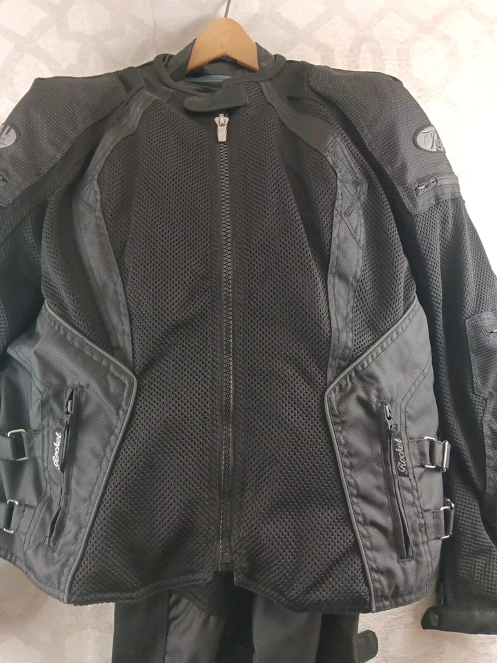 Joe Rocket Armored Suit Womens Extra Large Black Full Riding - Image 3 of 4