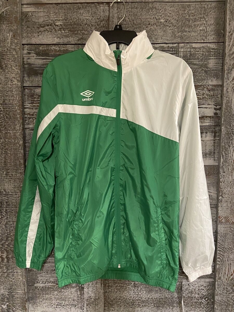 Umbro Athletic Wind Breaker Jacket Full Front Zip Men SZ S Umbro Athletic Wind Breaker Jacket Full Front Zip Men SZ S