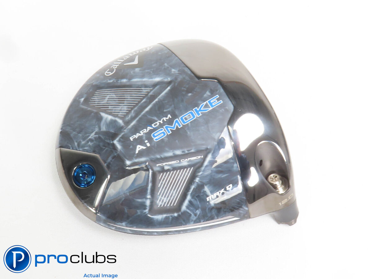 Nice Callaway Paradym Ai Smoke Max D 12* Driver HEAD ONLY Nice Callaway Paradym Ai Smoke Max D 12* Driver HEAD ONLY