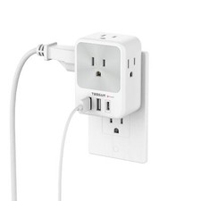 Surge Protector Wall Outlet Extender, TESSAN Multi Plug Outlet Spli... Fast Ship