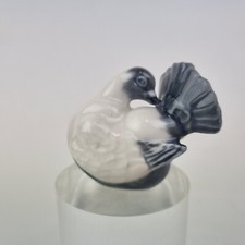 Royal Copenhagen Porcelain Figure Fan Tailed Dove Bird #4787 Denmark