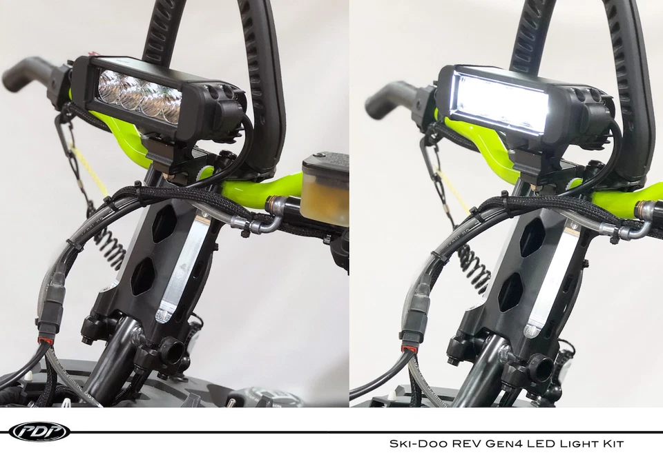 Ski Doo Gen4 850 SUMMIT / MXS LED Auxilary Light Bar w/Mount and Harness - Image 2 of 4