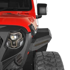 Rugged Offroad Front Fender Flares for 2018-2025 Jeep Wrangler JL & Gladiator JT