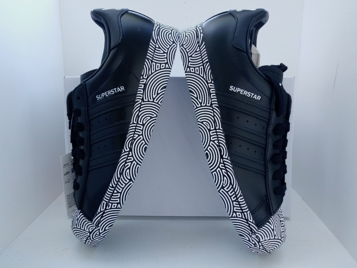 ADIDAS SUPERSTAR BLACK/WHITE MEN'S SHOE. STYLE CODE: FY1589. | eBay