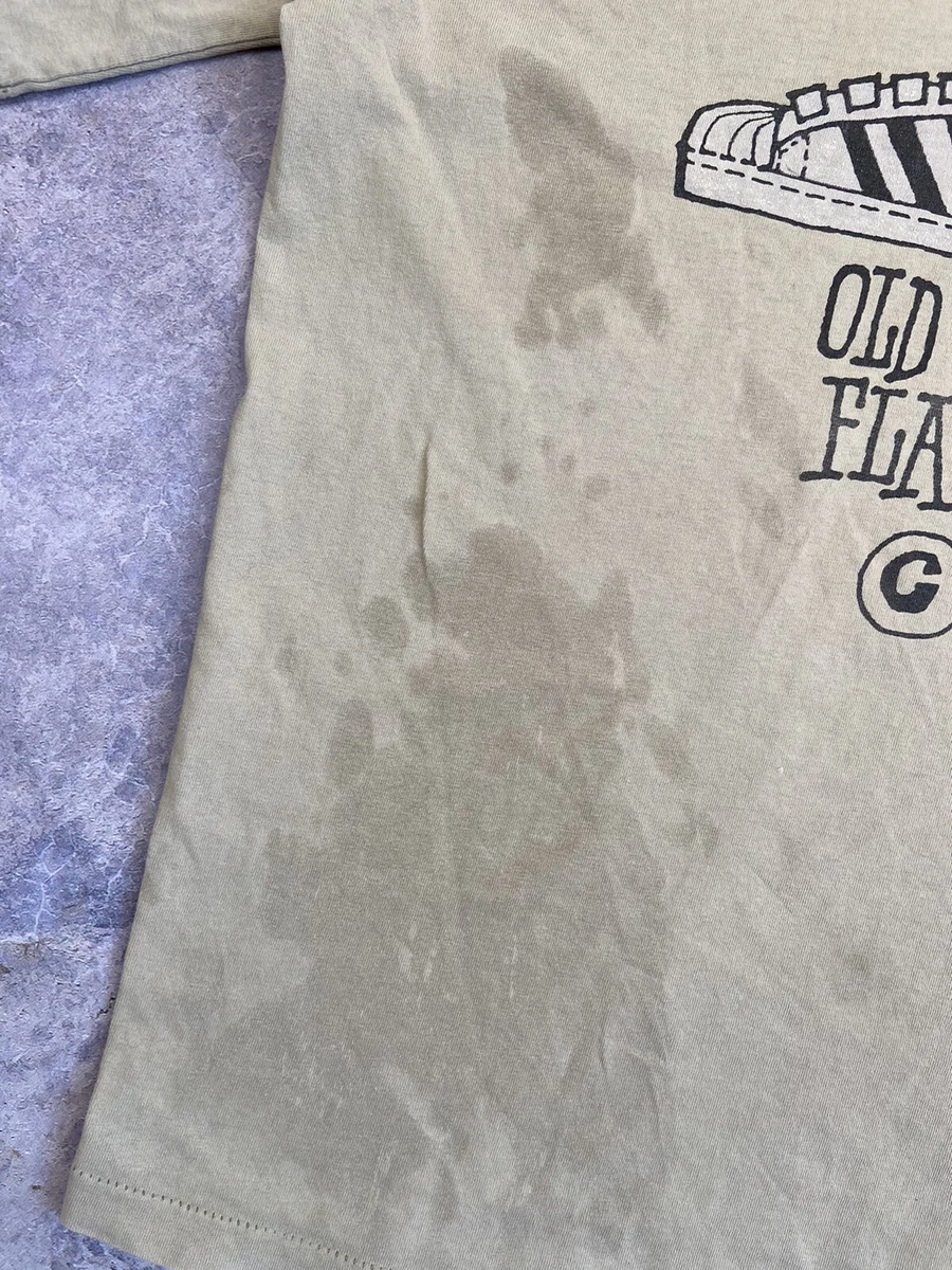 VINTAGE 80’s STUSSY OLD SCHOOL FLAVOR T-SHIRT TEE MADE IN USA