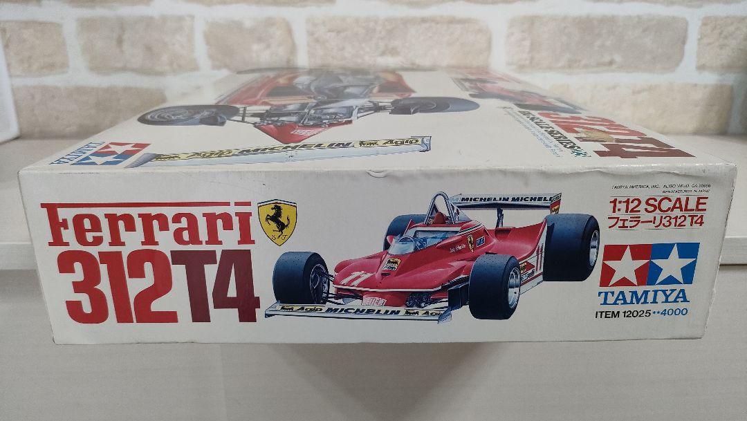 TAMIYA 1/12 NO.23 フェラーリ312T4 Tamiya 1/12 Ferrari 312 T4 Big scale series NO23 From Japan