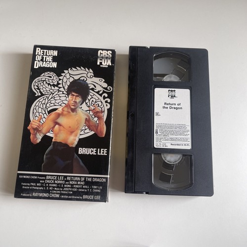 Bruce Lee VHS 5 Movie Set Vintage CBS Fox Releases The Legend! CULT martial art - Picture 9 of 10