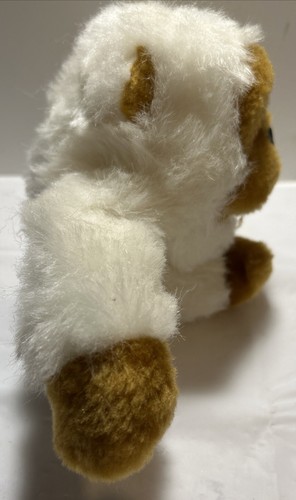 Jouet ancien fable 1993 petite peluche blanche mignon gorille PL2 - Photo 8/8