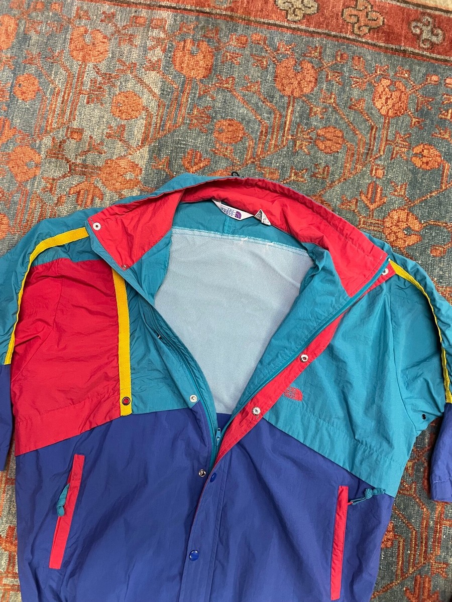 Vintage 80s THE NORTH FACE Color Block Light Weight Jacket Vintage 80s THE NORTH FACE Color Block Light Weight Jacket