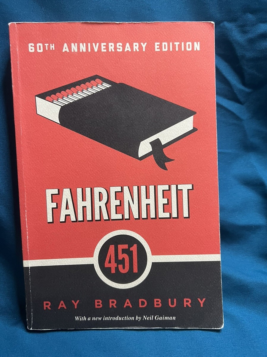 Fahrenheit 451 - Paperback By Ray Bradbury - GOOD Highschool Book