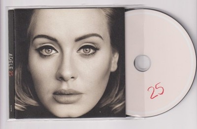 Adele   25 / Hello - 11 Track CD 2015 XL Recordings -  PE-Sleeve