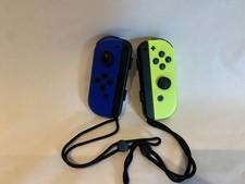 Nintendo Switch Joy Cons Pair. Yellow & Blue  +FREE POSTAGE AVAILABLE++ OFFICIAL