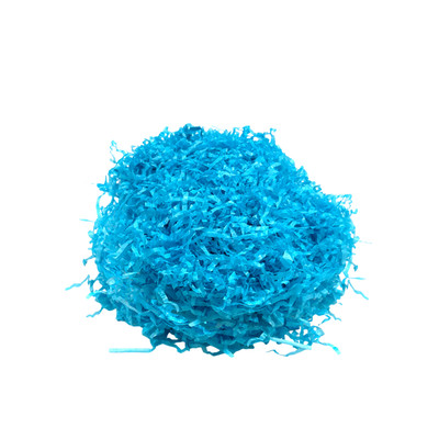 10 Schachteln Türkis Taschentuch Shred 1 kg - Gesamt 10 kg