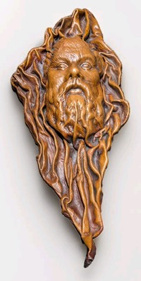 VTG Socrates Ancient Greek Philosopher Sculpted Leather Wall Artwork Turkey  