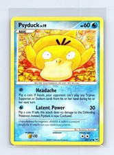 Psyduck 87/127 Common Platinum Pokemon Card Moderately Played