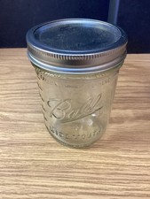 Ball Wide Mouth Glass Canning Jar With Lid & Gasket USA Made 39 On Bottom EUC