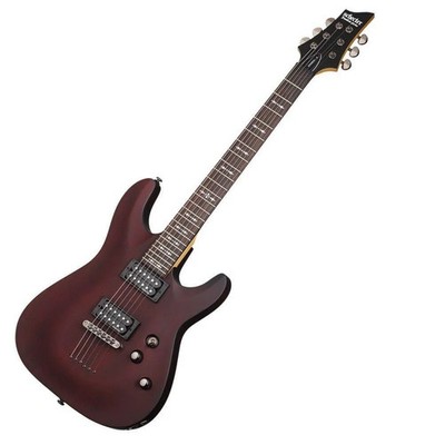 Schecter Research Omen 6  Electric Guitar Electric Walnut Satin (WSN) SCH-2062