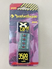 Rockford Fosgate RPG9886 3500Hz Plug-In Crossover Card, NOS, Factory Sealed