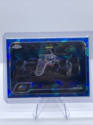 2024 Topps Chrome Sapphire Formula 1 F2 Drivers Paul Aron #103