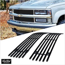 For 94-99 Chevy Blazerck Pickupsuburbantahoe Black Billet Grille Insert For 94-99 Chevy Blazerck Pickupsuburbantahoe Black Billet Grille Insert
