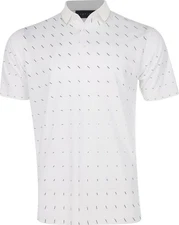 Dunning Stirling Ventilated Mesh Performance Polo Golf Shirt Men